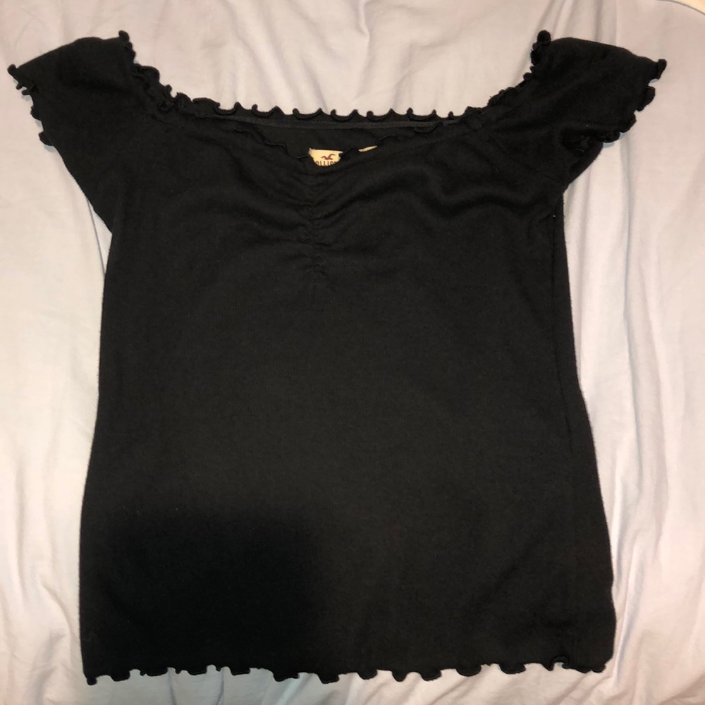 hollister off the shoulder top